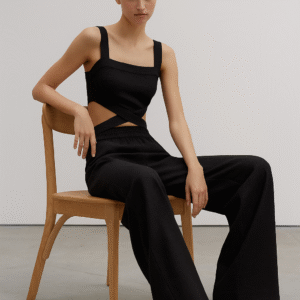 Midnight Noir Pinstrip Co-ord